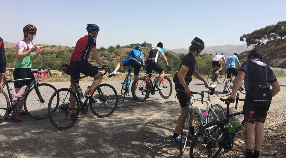 Morocco cycling