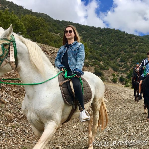 Horseback riding in Morocco