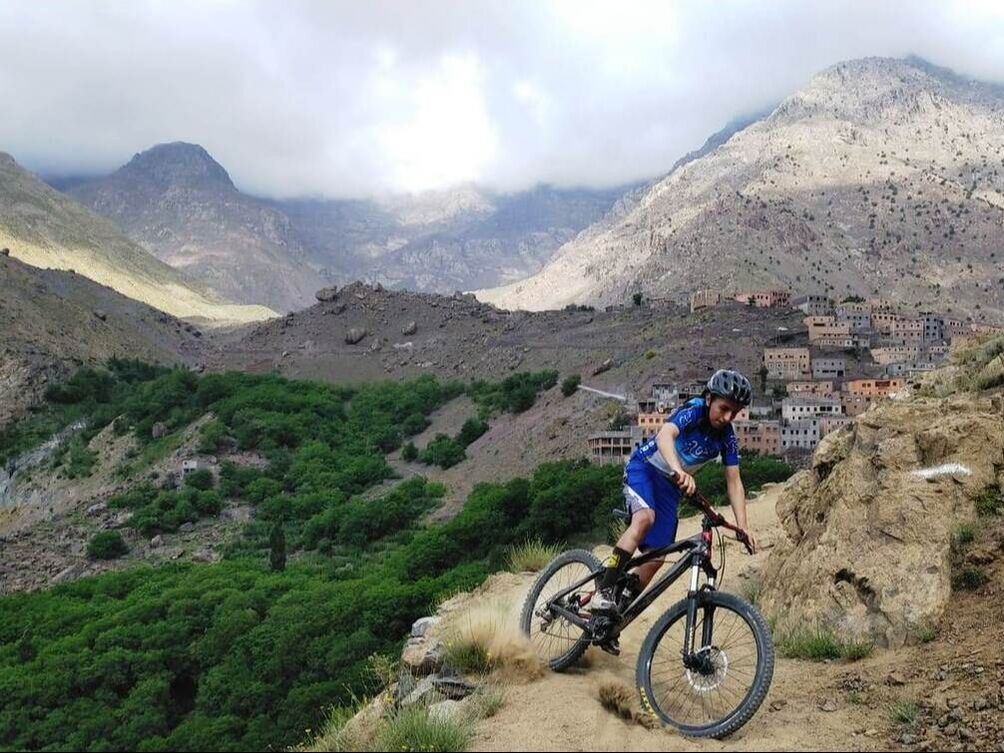 Biking in Morocco